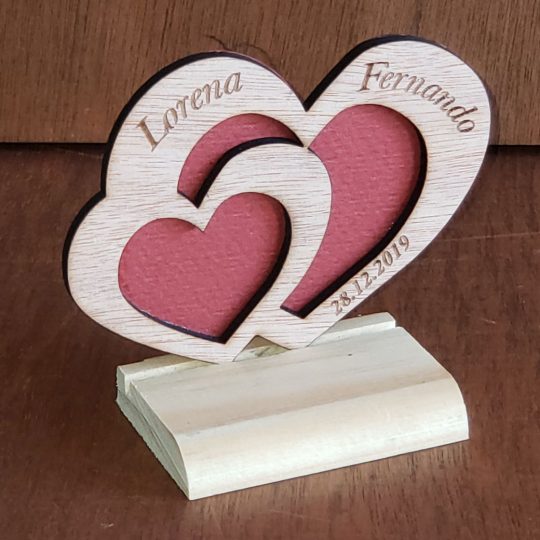 IN LOVE COLLECTION 5 Recuerdos de Boda Madera
