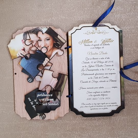 Invitación Rompecabezas 1 Invitación Rompecabezas Book