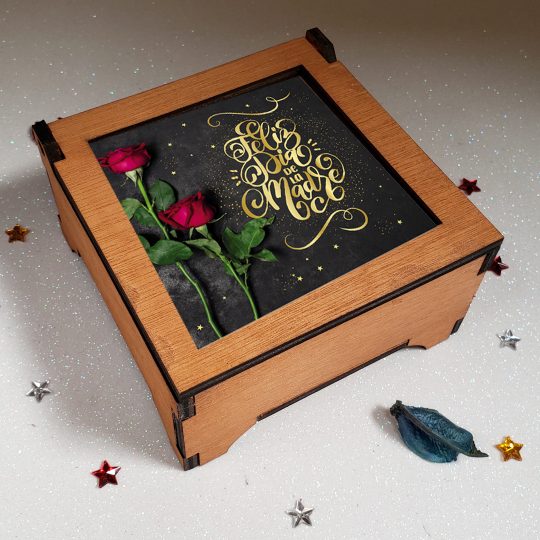 Gift Box Madera 7 Gift Box Día de la Madre 07