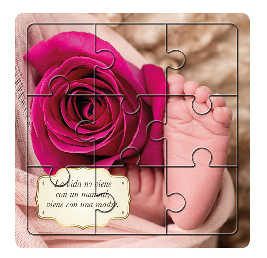 Catálogo de Diseños Tarjeta Rompecabezas 5 INVITACION CATÁLOGO PUZZLE 04