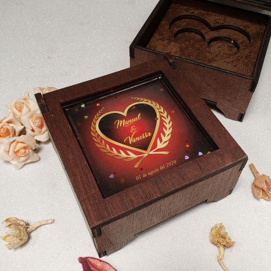 Cajas para Anillos de Bodas 2 Caja para anillos de Bodas