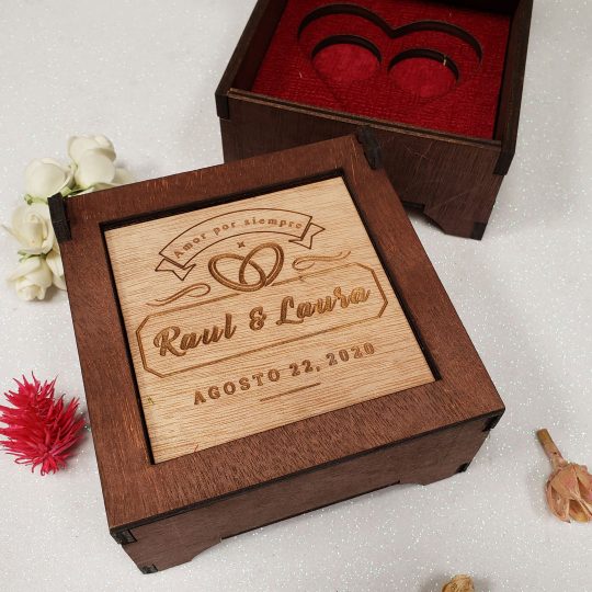 Cajas para Anillos de Bodas 6 Caja para anillos de Bodas