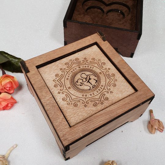 Cajas para Anillos de Bodas 5 Caja para anillos de Bodas