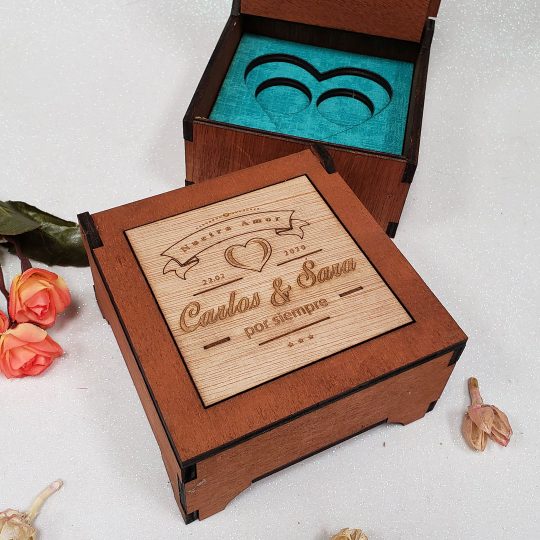 Cajas para Anillos de Bodas 8 Caja para anillos de Bodas