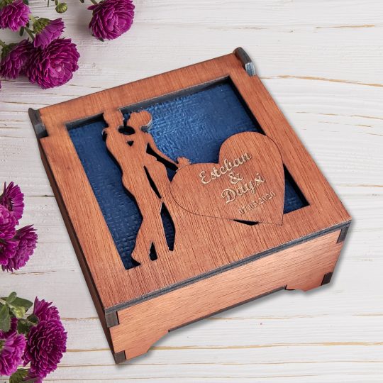 Cajas para Anillos de Bodas 12 Caja para anillos de Bodas